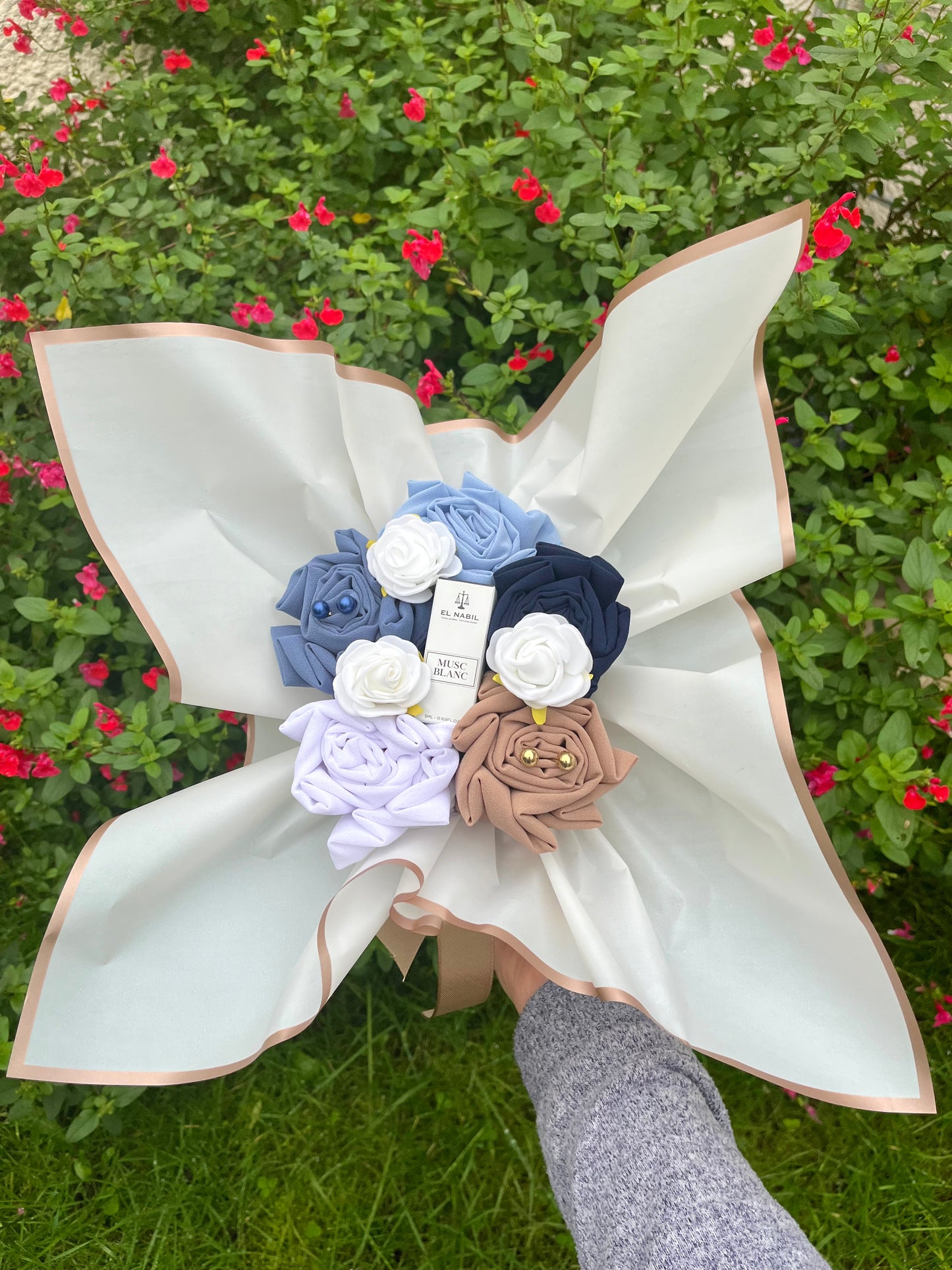 Bouquet de cinq voiles