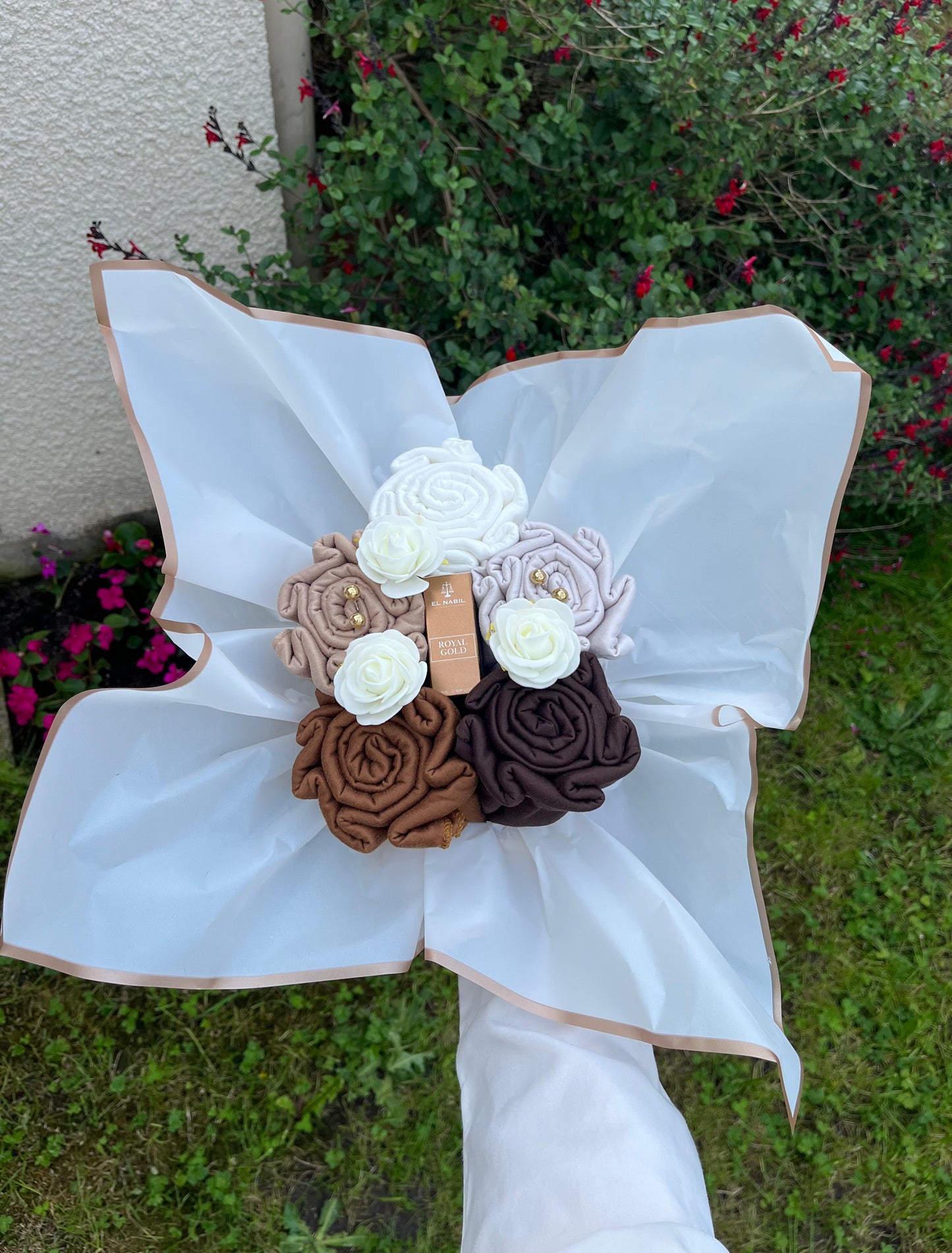 Bouquet de cinq voiles
