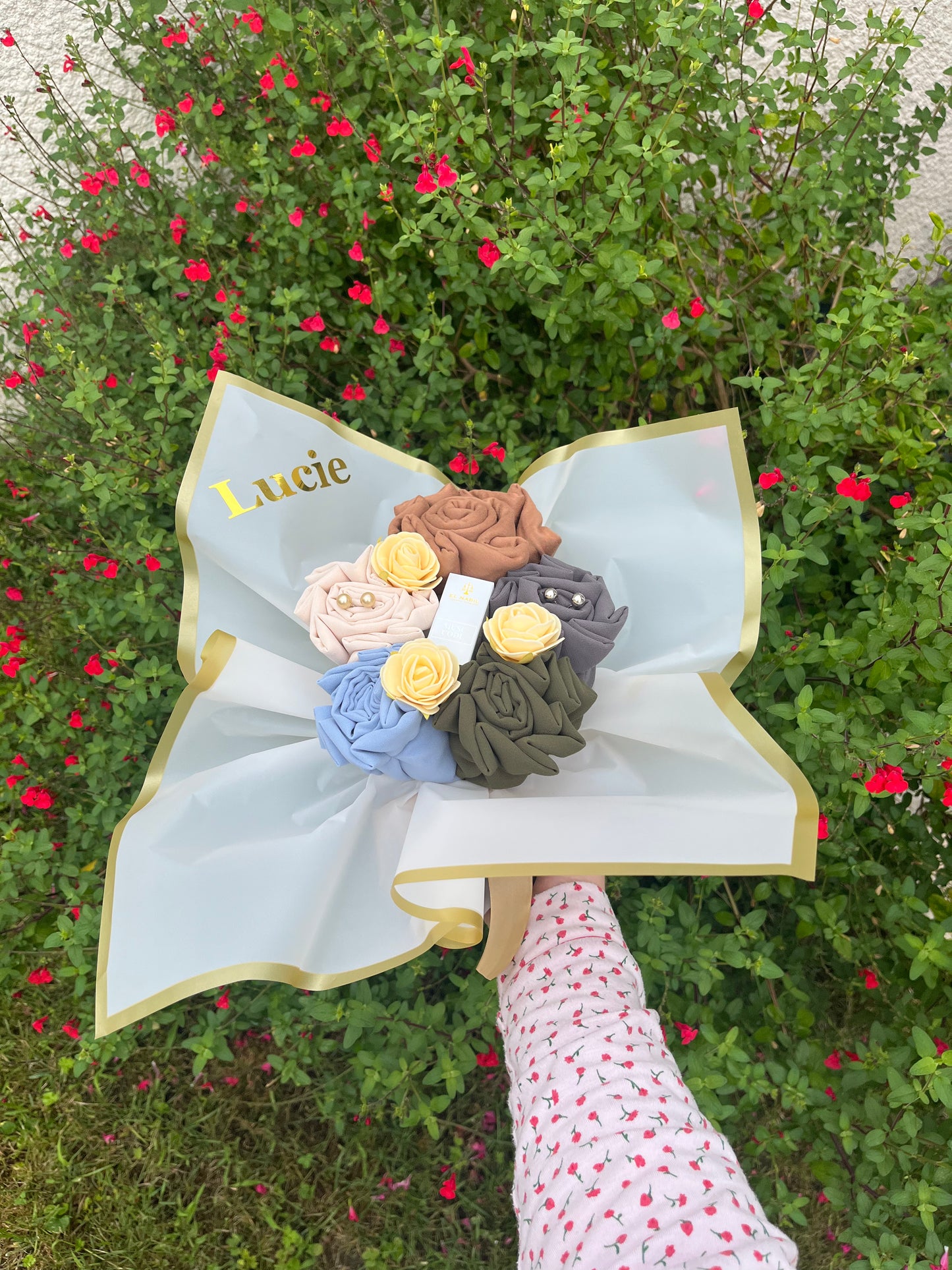 Bouquet de cinq voiles