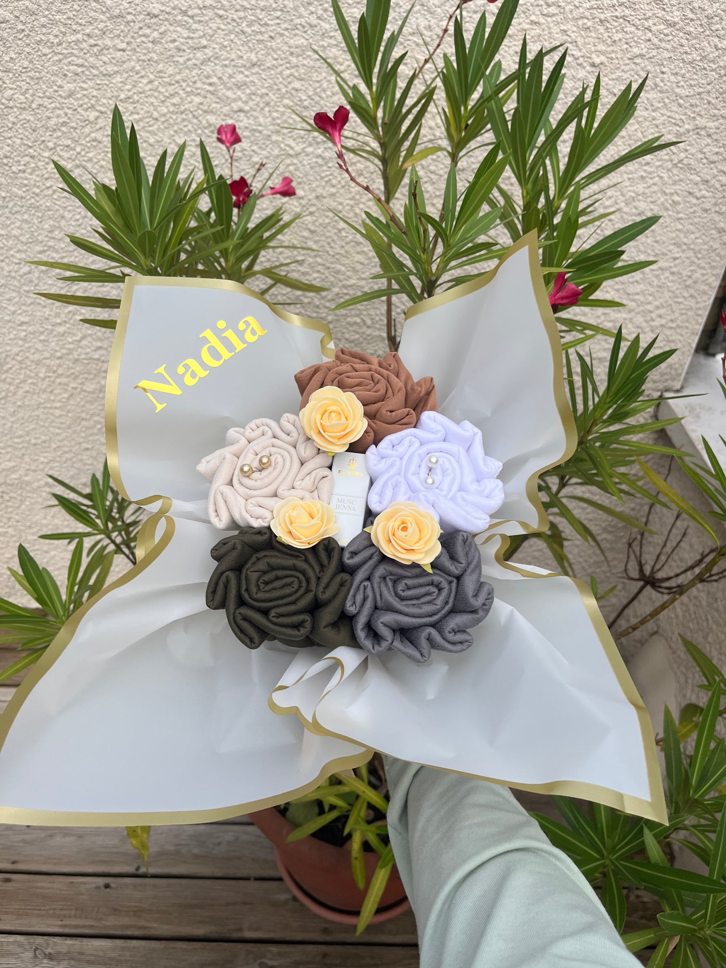 Bouquet de cinq voiles