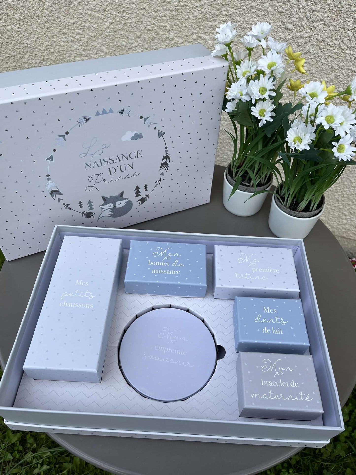 Coffret Souvenir Garçon – Un Trésor de Premières Émotions