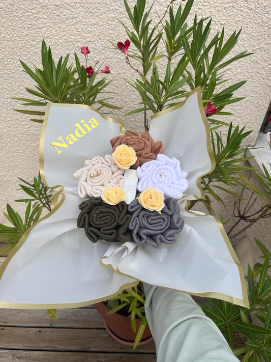 Bouquet de cinq voiles