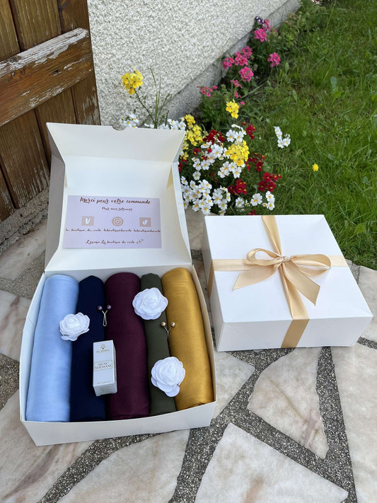 Coffret de cinq voiles